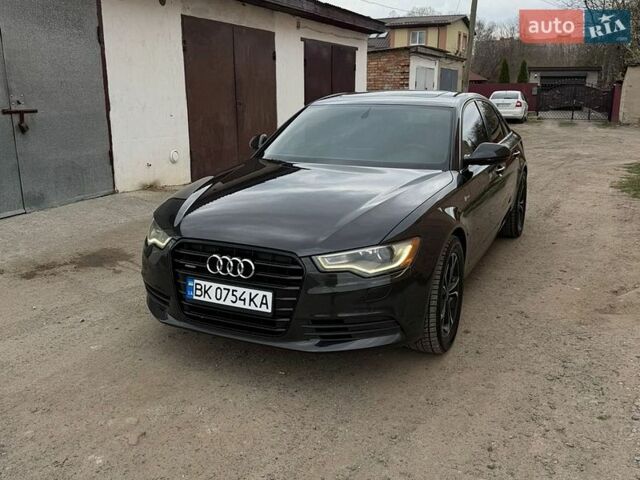 Черный Ауди А6, объемом двигателя 3 л и пробегом 220 тыс. км за 14000 $, фото 1 на Automoto.ua