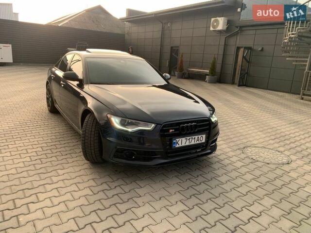Черный Ауди А6, объемом двигателя 3 л и пробегом 225 тыс. км за 16000 $, фото 1 на Automoto.ua