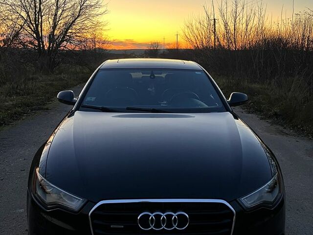 Черный Ауди А6, объемом двигателя 2 л и пробегом 257 тыс. км за 10000 $, фото 1 на Automoto.ua