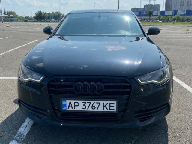 Черный Ауди А6, объемом двигателя 3 л и пробегом 180 тыс. км за 12000 $, фото 1 на Automoto.ua