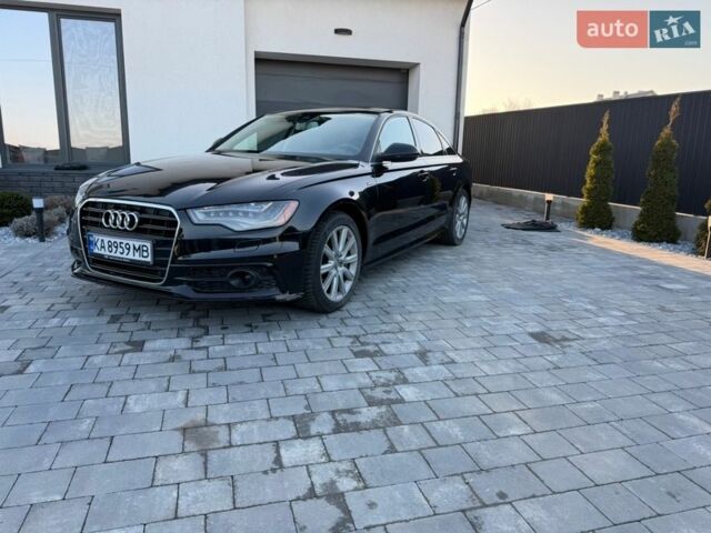Черный Ауди А6, объемом двигателя 3 л и пробегом 222 тыс. км за 6000 $, фото 1 на Automoto.ua