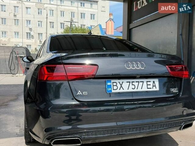 Черный Ауди А6, объемом двигателя 3 л и пробегом 160 тыс. км за 17000 $, фото 1 на Automoto.ua
