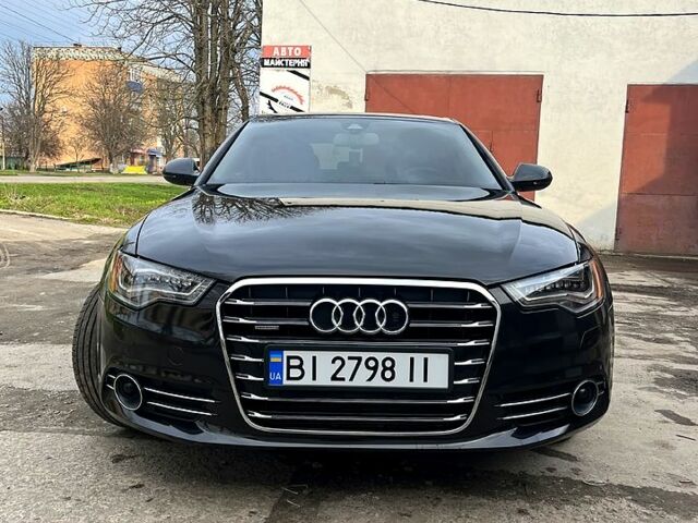 Черный Ауди А6, объемом двигателя 3 л и пробегом 214 тыс. км за 13000 $, фото 1 на Automoto.ua
