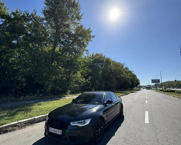 Черный Ауди А6, объемом двигателя 3 л и пробегом 272 тыс. км за 13400 $, фото 1 на Automoto.ua