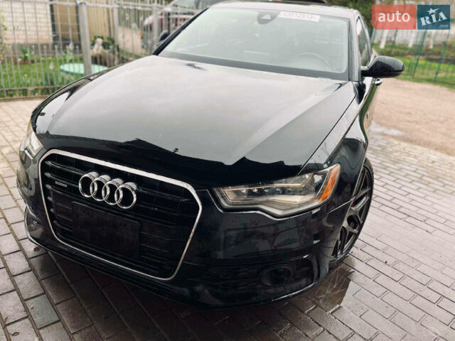 Черный Ауди А6, объемом двигателя 3 л и пробегом 120 тыс. км за 14100 $, фото 1 на Automoto.ua