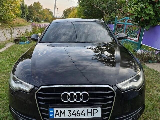 Чорний Ауді А6, об'ємом двигуна 2 л та пробігом 265 тис. км за 13400 $, фото 1 на Automoto.ua