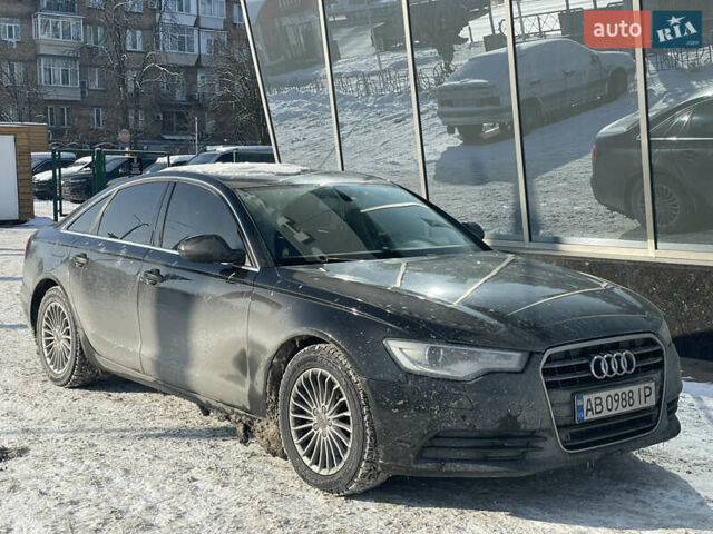 Черный Ауди А6, объемом двигателя 2 л и пробегом 314 тыс. км за 11000 $, фото 1 на Automoto.ua