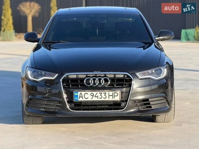 Черный Ауди А6, объемом двигателя 3 л и пробегом 244 тыс. км за 8900 $, фото 1 на Automoto.ua