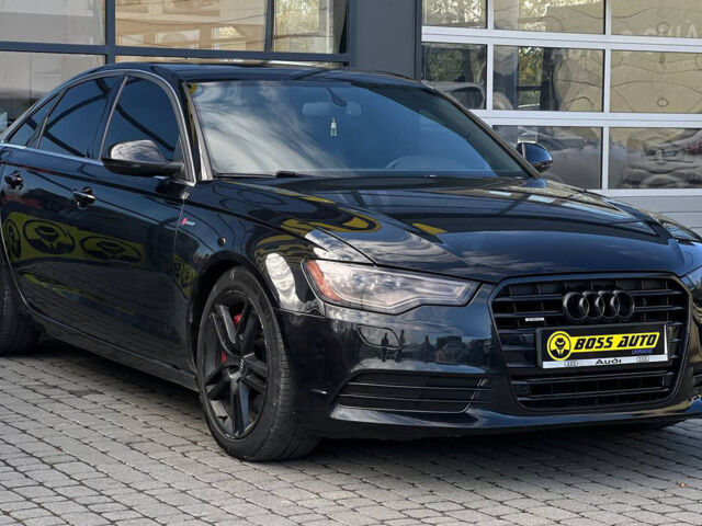 Черный Ауди А6, объемом двигателя 3 л и пробегом 210 тыс. км за 13000 $, фото 1 на Automoto.ua