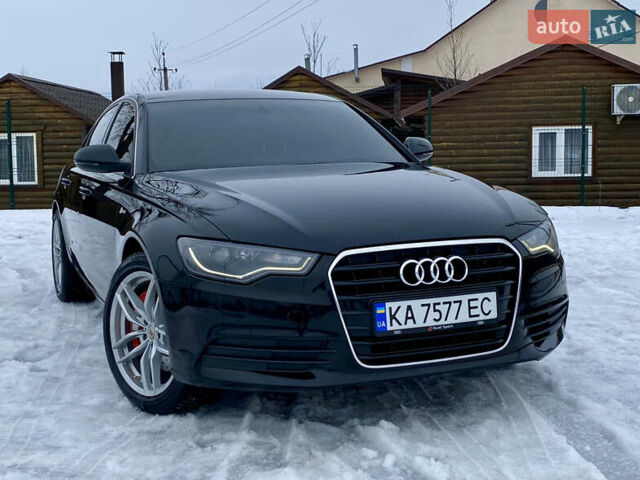 Черный Ауди А6, объемом двигателя 3 л и пробегом 340 тыс. км за 12500 $, фото 1 на Automoto.ua