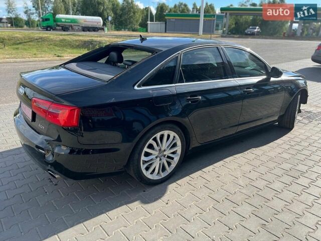 Черный Ауди А6, объемом двигателя 2 л и пробегом 270 тыс. км за 6000 $, фото 1 на Automoto.ua