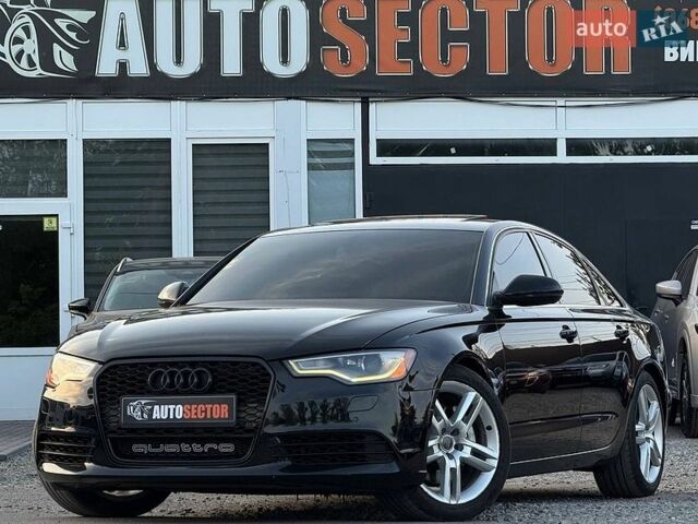 Черный Ауди А6, объемом двигателя 1.98 л и пробегом 373 тыс. км за 14500 $, фото 1 на Automoto.ua