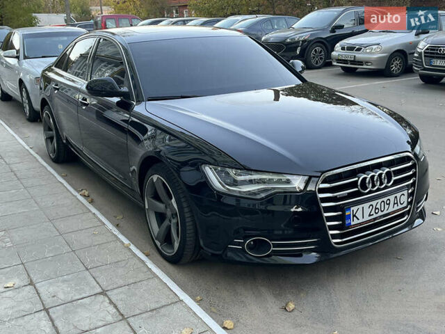Черный Ауди А6, объемом двигателя 2.97 л и пробегом 200 тыс. км за 17800 $, фото 1 на Automoto.ua