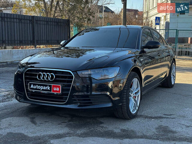 Черный Ауди А6, объемом двигателя 3 л и пробегом 345 тыс. км за 11490 $, фото 1 на Automoto.ua