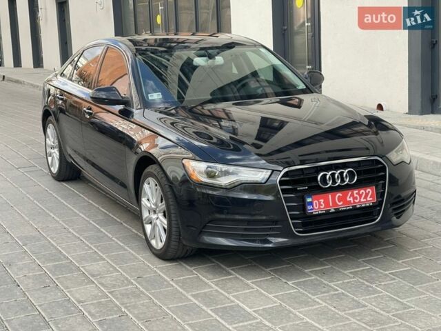 Черный Ауди А6, объемом двигателя 3 л и пробегом 195 тыс. км за 13700 $, фото 1 на Automoto.ua