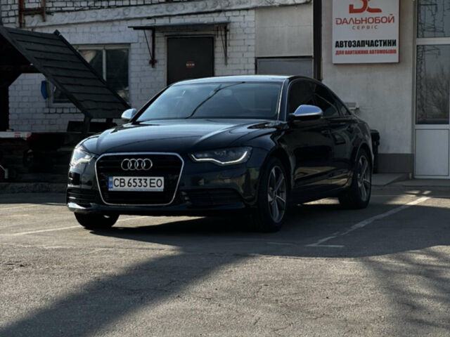 Черный Ауди А6, объемом двигателя 1.98 л и пробегом 208 тыс. км за 15500 $, фото 1 на Automoto.ua
