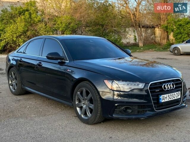 Черный Ауди А6, объемом двигателя 3 л и пробегом 255 тыс. км за 12500 $, фото 1 на Automoto.ua