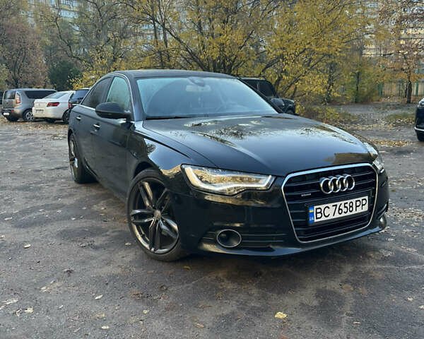 Черный Ауди А6, объемом двигателя 3 л и пробегом 200 тыс. км за 15500 $, фото 1 на Automoto.ua