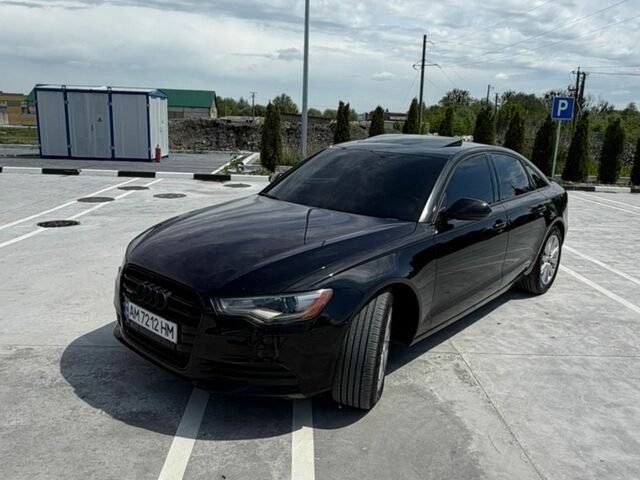 Черный Ауди А6, объемом двигателя 2 л и пробегом 180 тыс. км за 13500 $, фото 1 на Automoto.ua