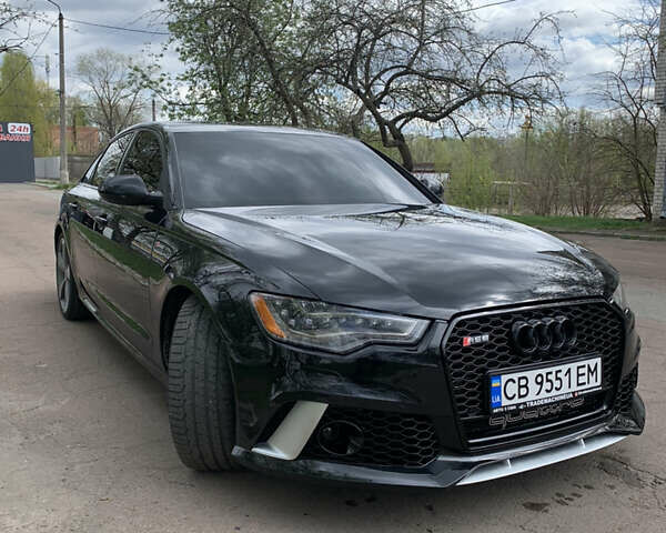 Черный Ауди А6, объемом двигателя 3 л и пробегом 216 тыс. км за 16000 $, фото 1 на Automoto.ua