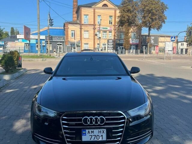 Черный Ауди А6, объемом двигателя 1.98 л и пробегом 185 тыс. км за 13400 $, фото 1 на Automoto.ua