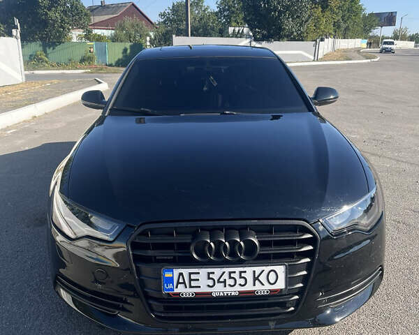 Черный Ауди А6, объемом двигателя 3 л и пробегом 160 тыс. км за 14700 $, фото 1 на Automoto.ua