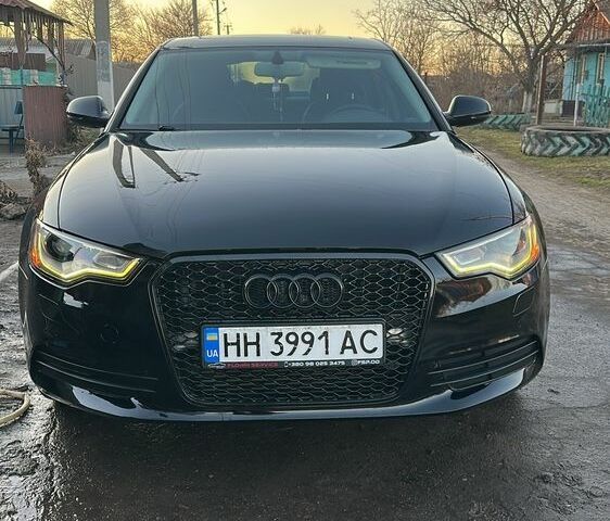 Чорний Ауді А6, об'ємом двигуна 2 л та пробігом 200 тис. км за 13400 $, фото 1 на Automoto.ua