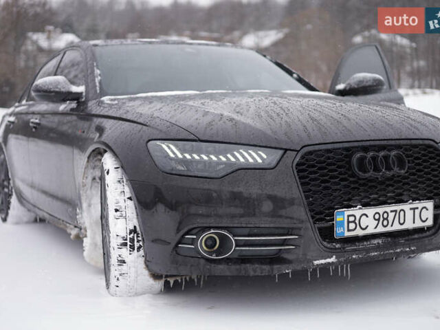 Черный Ауди А6, объемом двигателя 3 л и пробегом 212 тыс. км за 22000 $, фото 1 на Automoto.ua