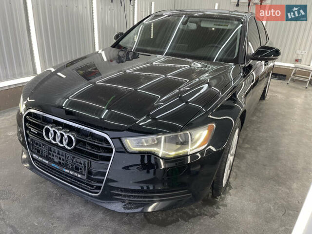 Черный Ауди А6, объемом двигателя 2 л и пробегом 200 тыс. км за 13500 $, фото 1 на Automoto.ua