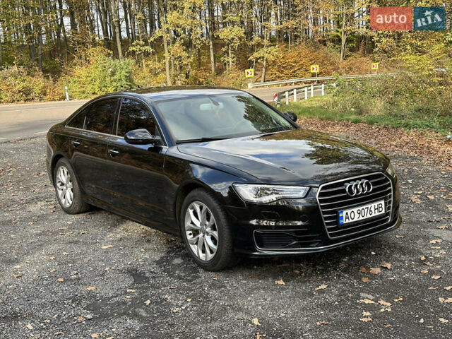 Черный Ауди А6, объемом двигателя 1.8 л и пробегом 220 тыс. км за 16500 $, фото 1 на Automoto.ua