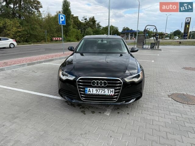 Черный Ауди А6, объемом двигателя 1.98 л и пробегом 170 тыс. км за 13500 $, фото 1 на Automoto.ua