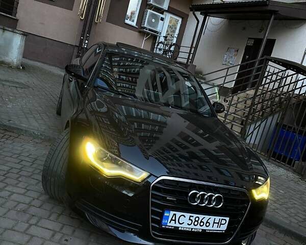 Черный Ауди А6, объемом двигателя 2 л и пробегом 273 тыс. км за 13000 $, фото 1 на Automoto.ua