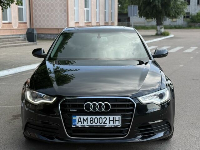 Черный Ауди А6, объемом двигателя 3 л и пробегом 218 тыс. км за 19200 $, фото 1 на Automoto.ua