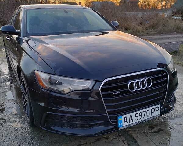 Ауді А6 2014 у Києві на Automoto.ua Чорний Ауді А6, об'ємом двигуна 3 л та пробігом 115 тис. км за 20599 $, фото 1 на Automoto.ua