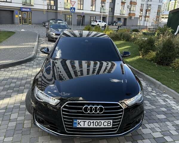 Ауді А6 2015 у Івано-Франківську на Automoto.ua Чорний Ауді А6, об'ємом двигуна 3 л та пробігом 218 тис. км за 26299 $, фото 1 на Automoto.ua