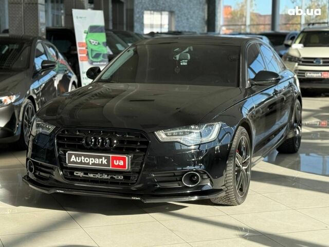 Черный Ауди А6, объемом двигателя 3 л и пробегом 190 тыс. км за 20490 $, фото 1 на Automoto.ua