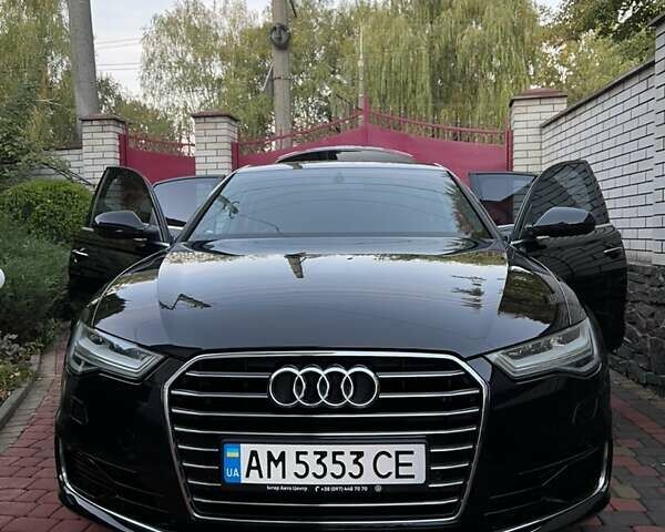 Ауди А6 2015 в Житомире на Automoto.ua Черный Ауди А6, объемом двигателя 1.97 л и пробегом 177 тыс. км за 23700 $, фото 1 на Automoto.ua
