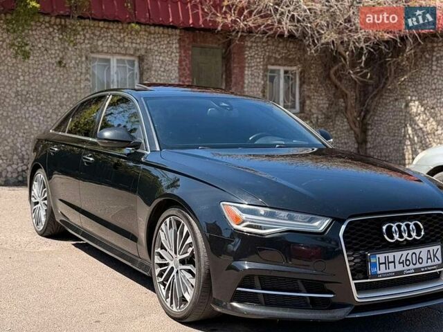Черный Ауди А6, объемом двигателя 3 л и пробегом 200 тыс. км за 17500 $, фото 1 на Automoto.ua