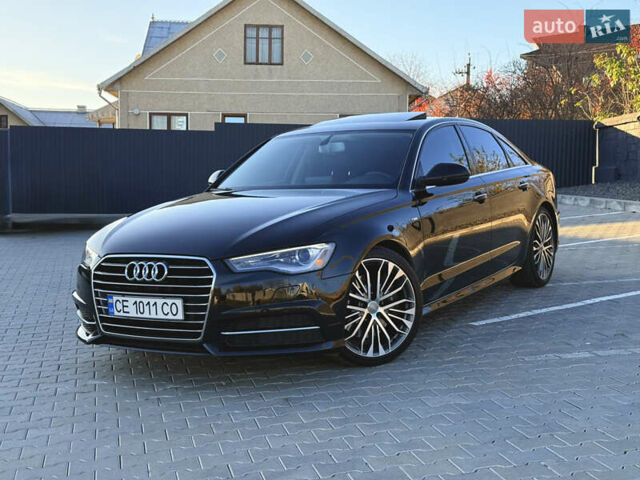 Ауді А6 2015 у Чернівцях на Automoto.ua Чорний Ауді А6, об'ємом двигуна 1.98 л та пробігом 160 тис. км за 19700 $, фото 1 на Automoto.ua