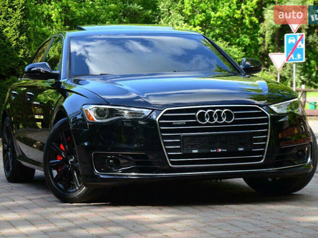 Черный Ауди А6, объемом двигателя 2 л и пробегом 195 тыс. км за 17900 $, фото 1 на Automoto.ua