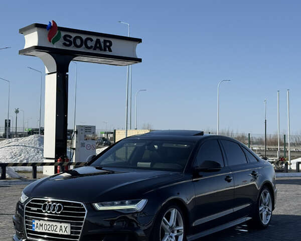 Черный Ауди А6, объемом двигателя 3 л и пробегом 157 тыс. км за 18000 $, фото 1 на Automoto.ua