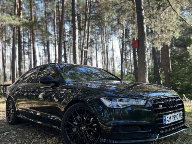 Чорний Ауді А6, об'ємом двигуна 2 л та пробігом 110 тис. км за 15192 $, фото 1 на Automoto.ua