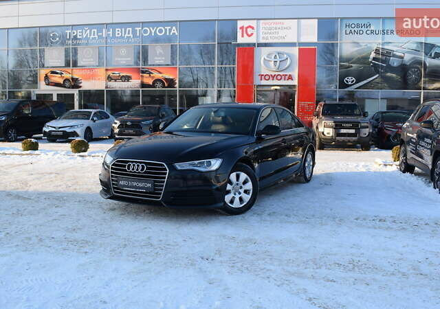Чорний Ауді А6, об'ємом двигуна 1.8 л та пробігом 200 тис. км за 16800 $, фото 1 на Automoto.ua