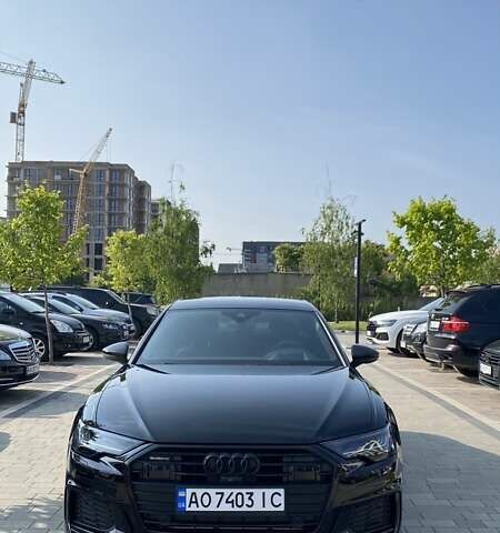 Черный Ауди А6, объемом двигателя 3 л и пробегом 55 тыс. км за 37500 $, фото 1 на Automoto.ua