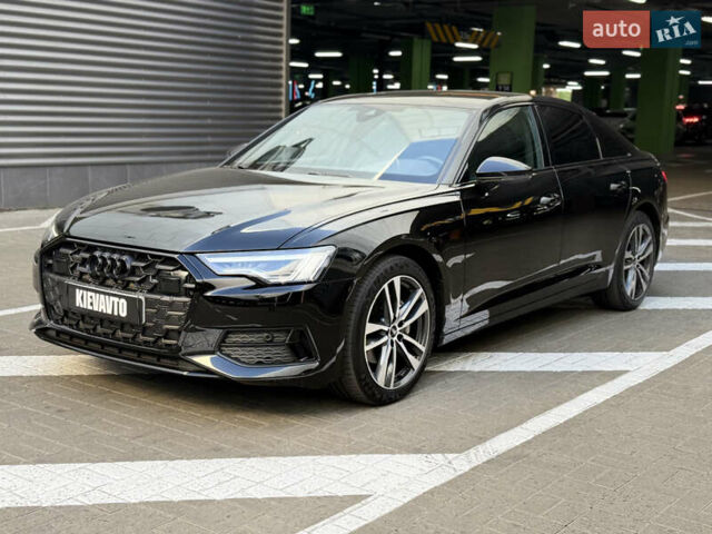 Ауди А6 2023 в Киеве на Automoto.ua Черный Ауди А6, объемом двигателя 2.97 л и пробегом 59 тыс. км за 49000 $, фото 1 на Automoto.ua