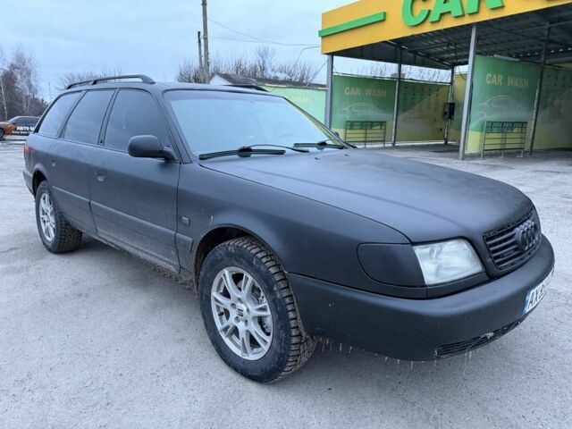 Черный Ауди А6, объемом двигателя 2.8 л и пробегом 295 тыс. км за 2950 $, фото 1 на Automoto.ua