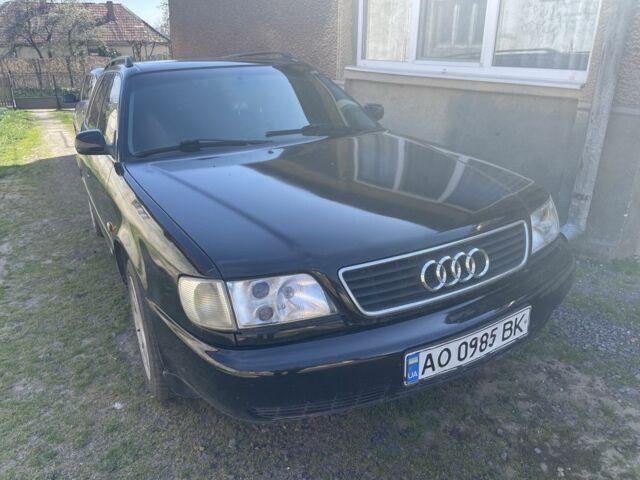 Черный Ауди А6, объемом двигателя 2.8 л и пробегом 581 тыс. км за 900 $, фото 1 на Automoto.ua