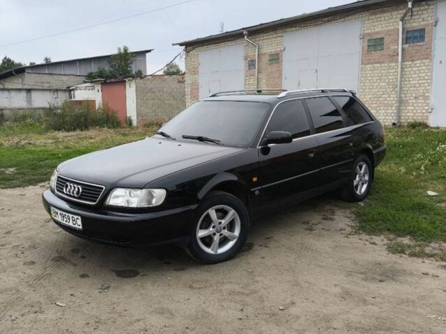Черный Ауди А6, объемом двигателя 2.5 л и пробегом 470 тыс. км за 6000 $, фото 1 на Automoto.ua