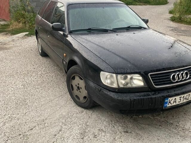Черный Ауди А6, объемом двигателя 2.8 л и пробегом 280 тыс. км за 2800 $, фото 1 на Automoto.ua