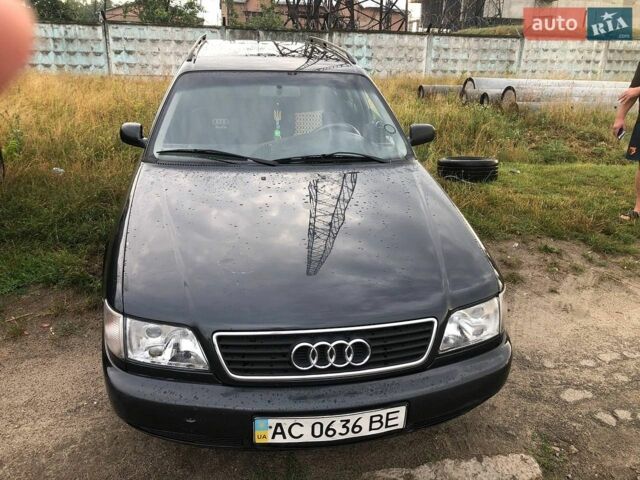 Черный Ауди А6, объемом двигателя 2.5 л и пробегом 536 тыс. км за 3700 $, фото 1 на Automoto.ua